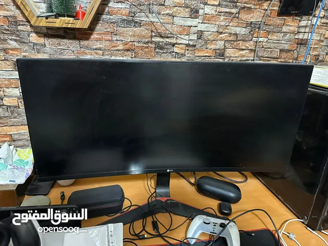 شاشة LG ألترا وايد 34 بوصة للبيع – مثالية للعمل والترفيه