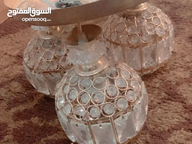 ثرية كريستال ثلاثية شبه جديدة