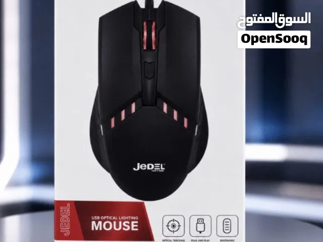 ماوس بلوتوث و مضيء من شركة Jedel المحترفة سعر ارخص من السوق ب كثير لحق حالك هيك سعر ما بتلاقي