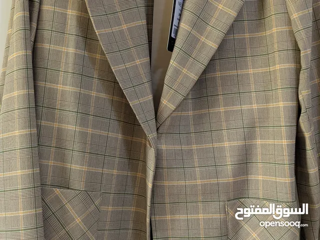 جاكيت رسمي باكمام طويله مع حزام ماركة تركية اصليه