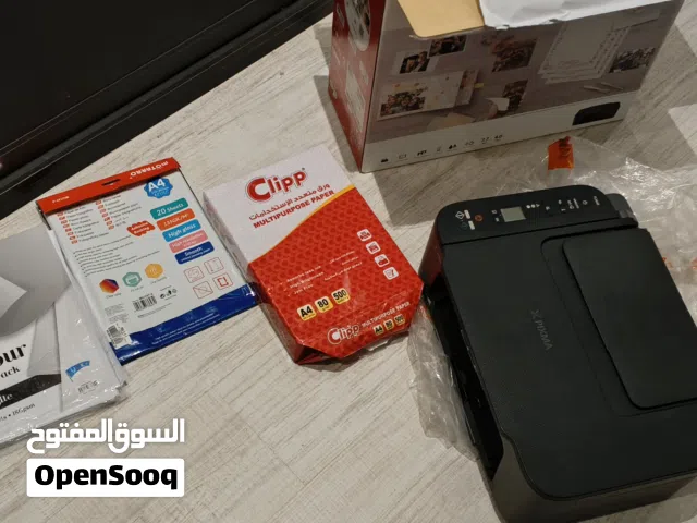 للبيع طابعة Canon PIXMA TS3440 بحالة ممتازة