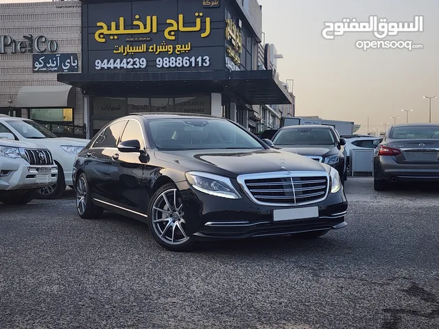 مرسيدس S450 موديل 2019 عداد 64 ألف وارد الكويت 3 أزرار شرط الفحص