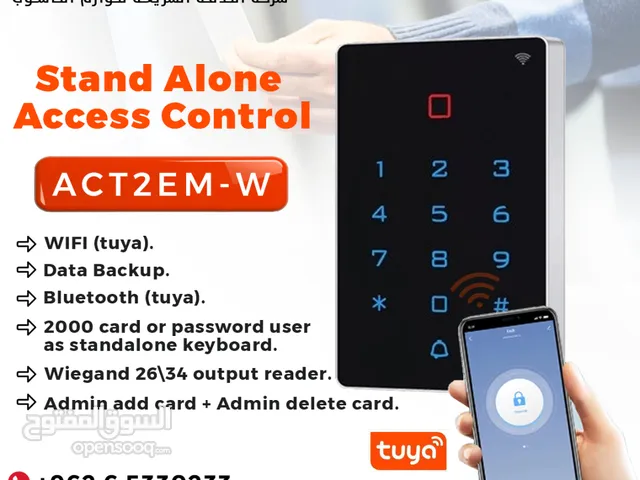 WIFI Tuya Smart Door Lock IP68 Waterproof Door Stand Alone Access Control نظام تحكم مع لوحة مفاتيح