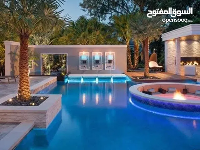 مختصين ببرك السباحة والشلالات