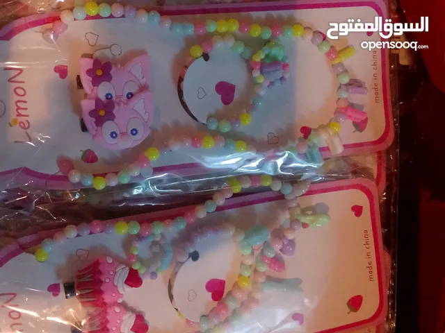 طقم كامل (عقد/خاتم/حظاظه/2توكه شعر)