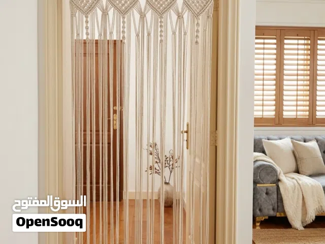 ستارة ماكرامي يدوية للمداخل والنوافذ
