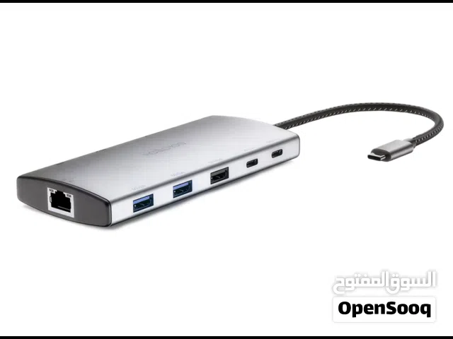 RSHTECH RSH-T11H 11-in-1 USB C Hub Multiport Adapter وصلة متعددة المنافذ