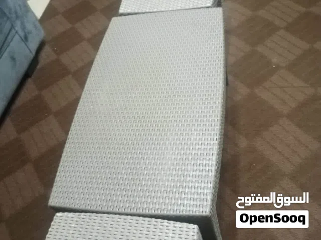طاولة وسطية + 2 جانبي بسعررر حرققق بلاستك مقوى وجودة ممتازة