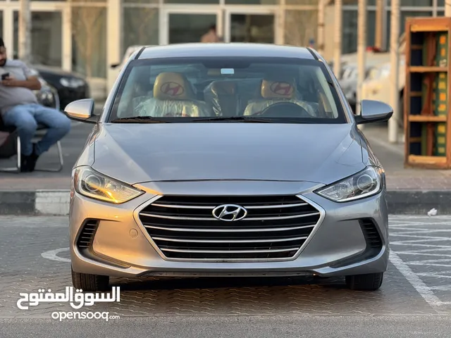 Hyundai Elantra 2017 model, imported from the USA, in excellent condition