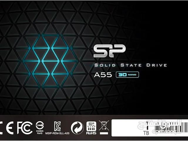 هارد داخلي SSD جديد128 GB من شركة باور سيليكون وبيه مجال يرهم اللابتوب سريع افصل من HHD