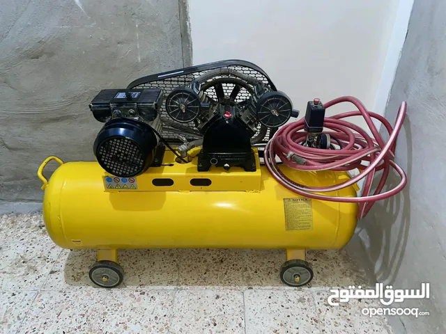 ماطور هواء بسعة 100 لتر (100L Belt-driven Air Compressor)