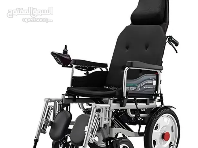 كرسي كهربائي متحرك لكبار السن وذوي الاحتياجات الخاصة شحن.