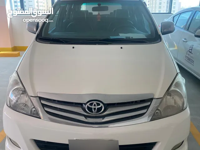 Toyota Innova  White Color Car  2011 Model  Best Condition at only 4300 BD