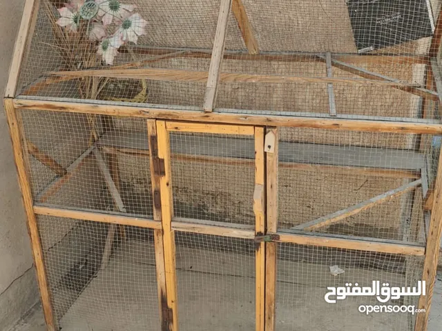 قفص تكاثر بلابل مبزر بيه الارتفاع120 والعرض120 والنزال60 قفص نضيف