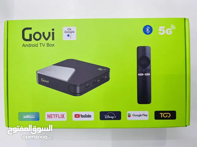 Govi Android TV Box – 5G WiFi, Bluetooth, Google Assistant + 1 Year Eliaa Pro Access free