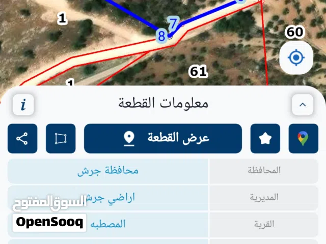 Mixed Use Land for Sale in Jerash Al-Mastaba
