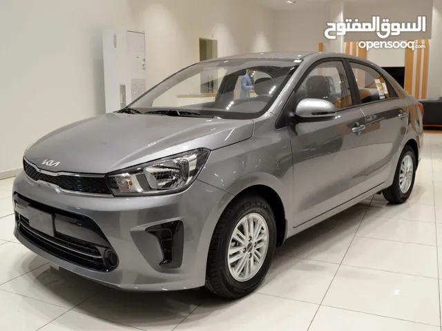كيا بيجاس 2024 للبيع في الرياض اللون رصاصي لوحة رقم ر ك ل 6558
