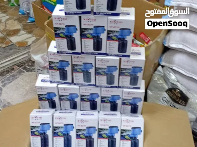 سعر الجمله للمحلات اقل فلاتر حواض سمك 4واط 6واط ودفايات 100واط 150واط متوفر فلاتر 20و25و35واط