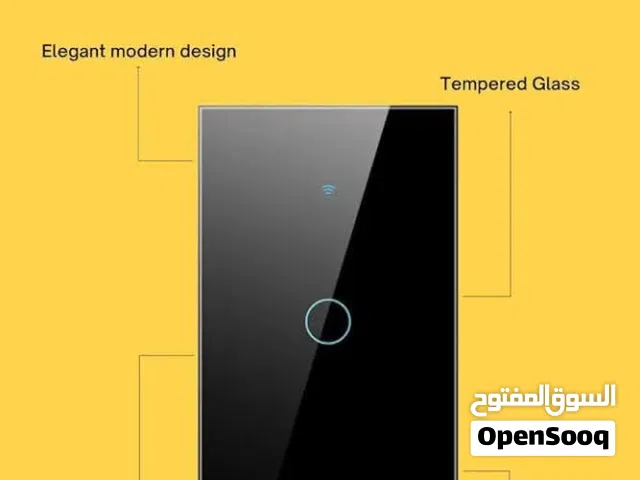 تحكم ذكي من جوالك wifi باي مفتاح إنارة. اباجور.بويلر .مضخة . الخ...أو اي جهاز كهربائي باي مكان