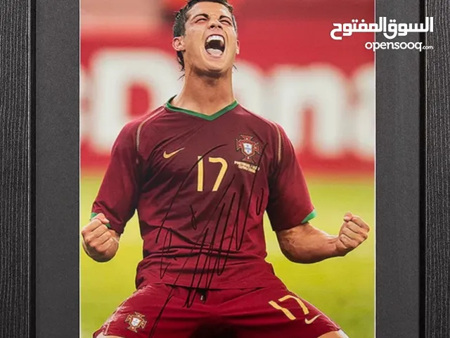 Ronaldo frame signed by him Ronaldo himself