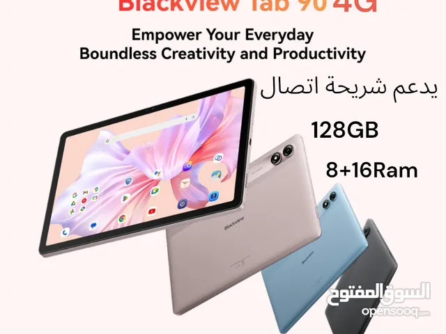 Tab Black View 90 4G 128GB 8+16 Ram تاب تابلت بلاك فيو black tab الاصدار لاحدث tab90 كفالة الوكيل