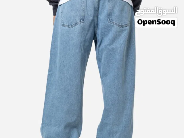 Jean baggy bleu homme