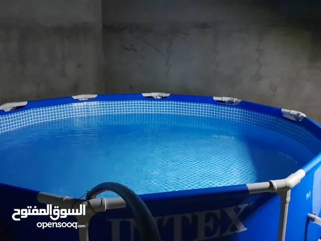 حوض سباحه قطره 3.10 شركه INTEX لاصليه ب الفلتر التنظيف