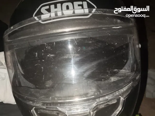 للبيع خوذة دراجة نارية من نوع SHOEI موديل NEOTEC، نظيفة ومستخدمة بحالة جيدة، مدمج فيها سماعة