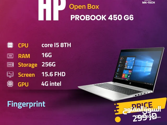 لابتوب اتش بي HP probook core i5 رام 16