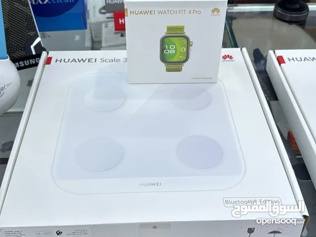 عرض HUAWEI Watch fit 4 pro + HUAWEI Scale 3