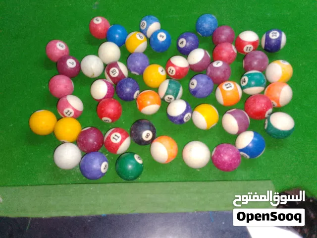 طابات بلياردو بحاله جيده