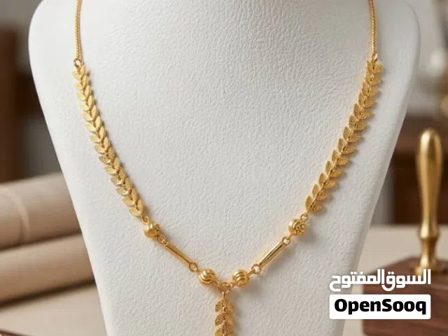 فخامة خليجية بلمعة تخطف الأنظار *عقود مريات ذهب صيني عيار 21 بتصميم خليجي أنيق تحاكي الذهب ا
