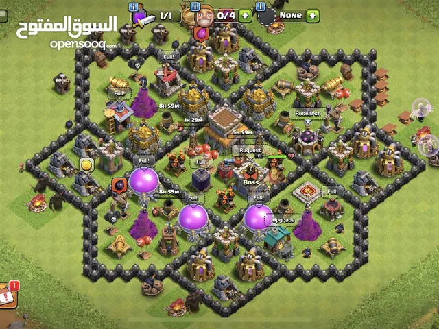Clash of clans town hall 8