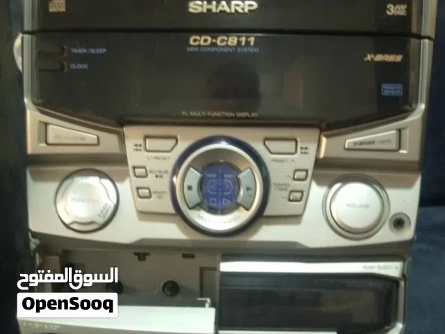 مسجل كاسيت وسي دي وراديو
