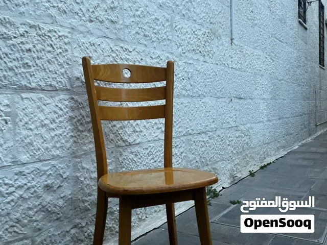 كرسي خشب زان طبيعي 100%