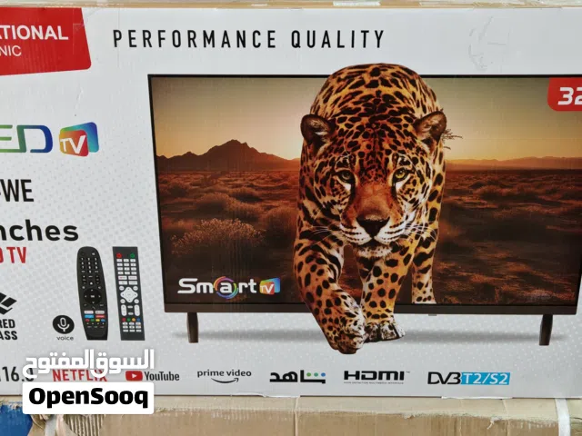 عرض خاص شاشة ناشونال سونيك شاشة ذكية فل سمارت وضوح HD ريسيفر داخلي ريموت أوامر صوتية بأفضل سعر للبيع
