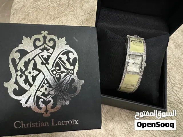 ساعة شيريستيان لاكروس نسائية جديدة   christian lacroix  woman  watch
