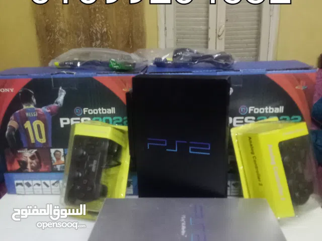 بلايستيشن 2 هارد 80 بالكرتونه ضمان 3 شهور دراعين ووصلات جديده باقه العاب لحد بيس 26 و70 لعبه من اختي