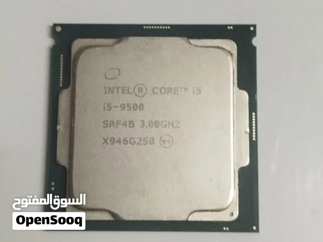Intel I5-9500 + CPU fan + paste
