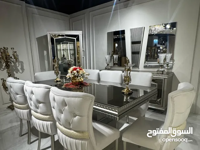 لعشاق الفخامه والاناقه العرض المميز غرفه السفره مكونه من ثلاث قطع