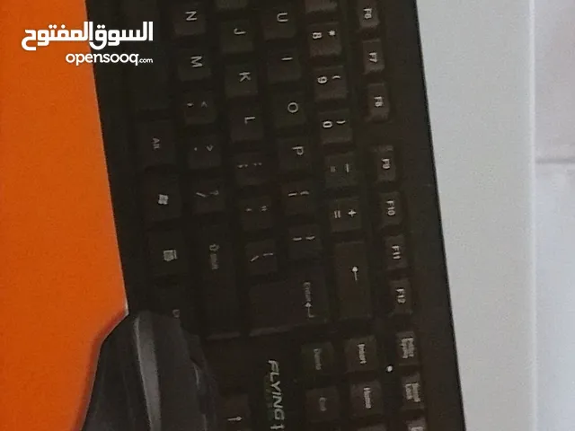 كومبو كيبورد وماوس لاسلكي جديد بالكرتونة
