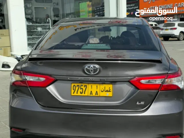 2018 Toyota Camry LE Sedan with Burberry Brown Color and Modern Features