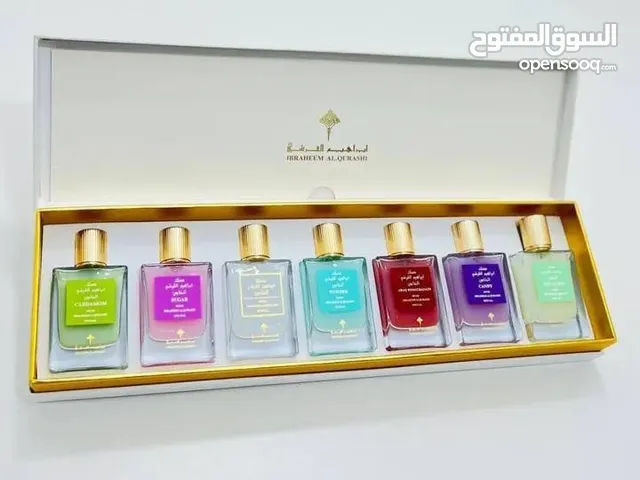 بكج مسك ابراهيم القرشي الفاخر الاصلي  7 روائح مختلفة ساحرة تجمع بين الفخامة والانتعاش