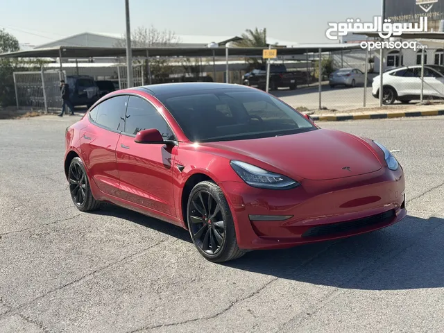 تسلا MODEL 3 موديل 2020 ستاندر بلس حرره خمري مميزه