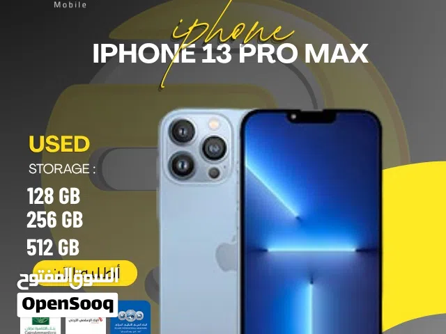 Apple iPhone 13 Pro Max 512 GB in Amman