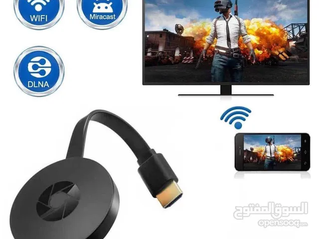 قطعة تحويلة  جوجل محتوى  ال موبايل الي شاشة التلفاز  بلوتوث كروم كاست Chromecast  لتصبح شاشه ذكيه