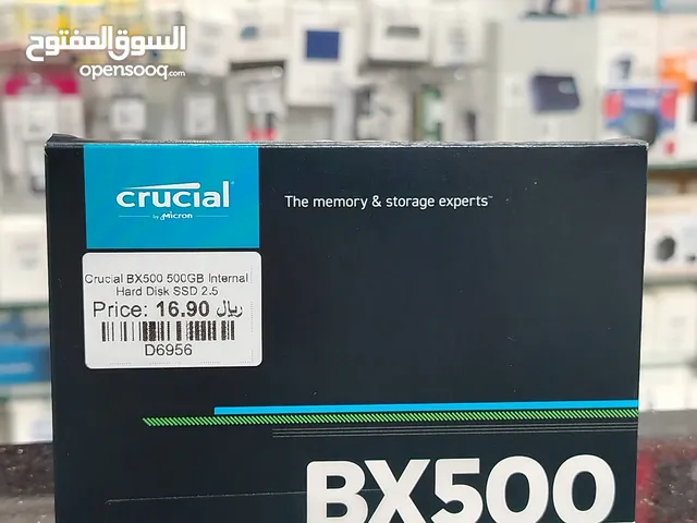 Crucial BX500 500GB Internal Hard Disk SSD 2.5