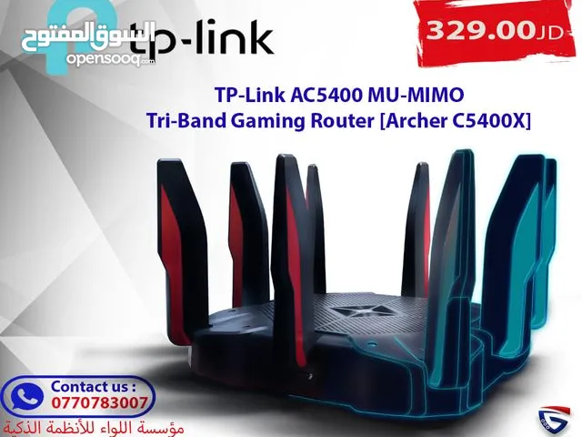TP-Link AC5400 MUMIMO Tri-Band Gaming Router [Archer C5400X]