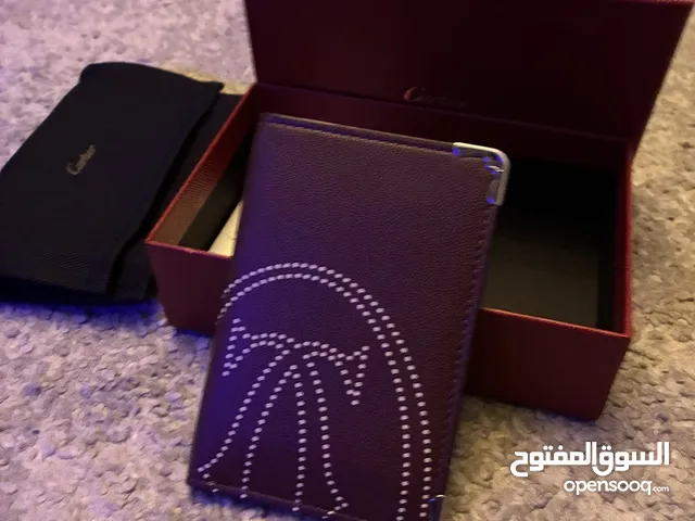 CARTIER 4-CREDIT CARD HOLDER, Double C Brown Wallet Box Card Wallet Cover Bag .