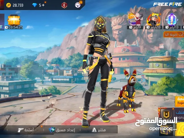 Free Fire Accounts and Characters for Sale in Jerusalem